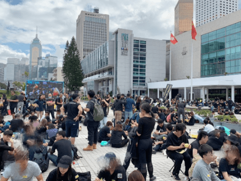 Hong Kong’s social workers in peaceful three-day strike
