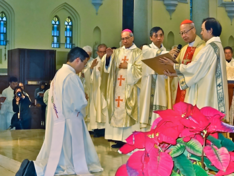 Hong Kong welcomes new priest in the new year Hong Kong welcomes new priest in the new year