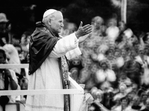 Remembering Pope St. John Paul  the world’s conscience