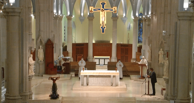 Huge response to livestreamed Mass Huge response to livestreamed Mass