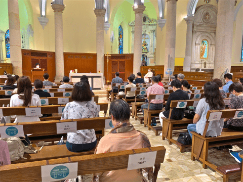 Masses resume under guidelines Masses resume under guidelines