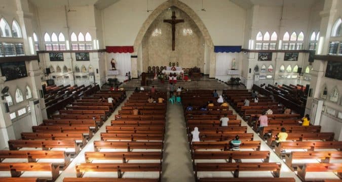 Bringing Holy Communion to the homebound