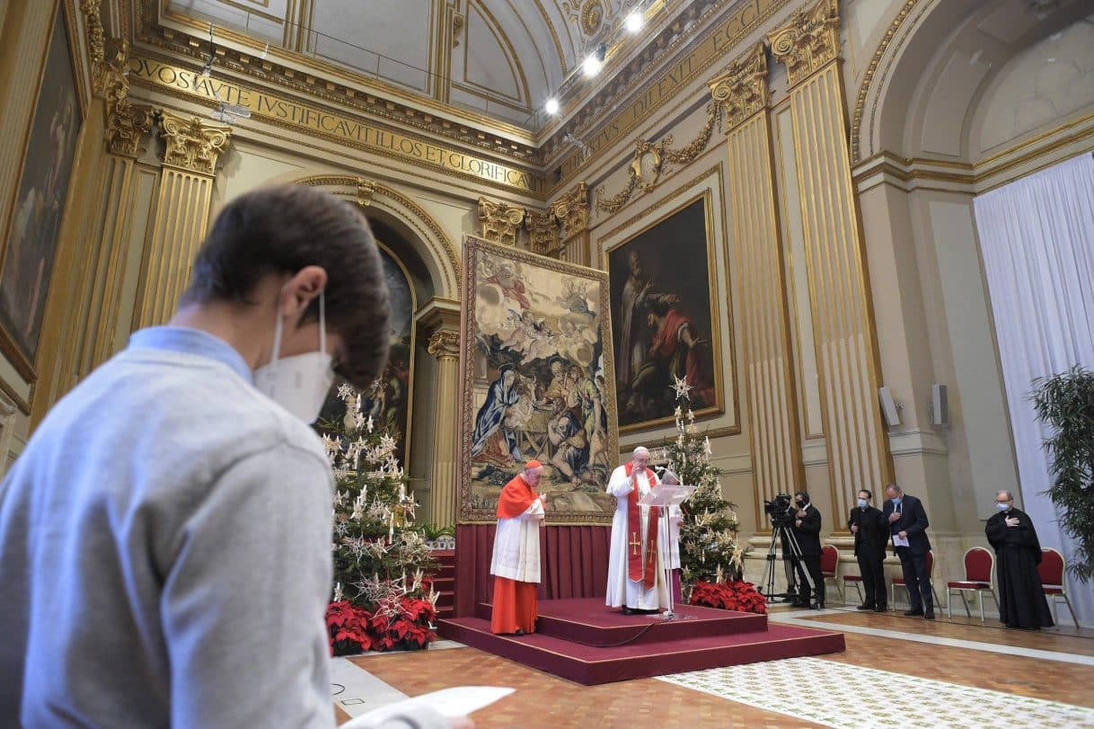 Remember families that cannot come together and give vaccine to all pope urges