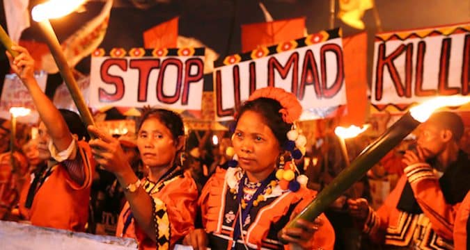 Standing up for indigenous people