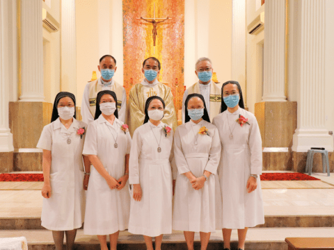 Canossian Sisters celebrate golden and silver jubilees