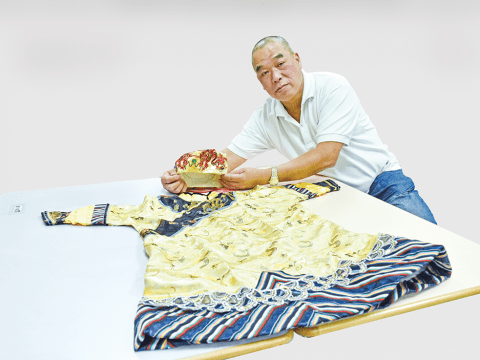 The floats of the Cheung Chau Bun Festival and Marian processions