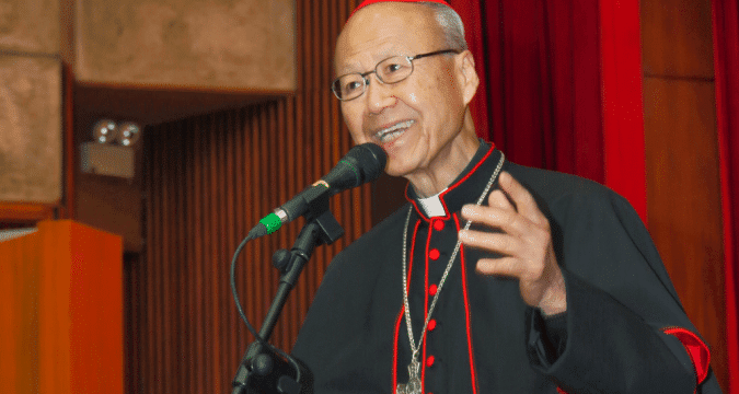 Cardinal John Tong, building bridges Cardinal John Tong, building bridges