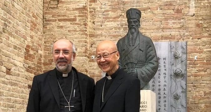 Cardinal Tong in Rome and Macerata