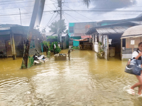 Over a hundred lives lost to storms in the Philippines and many more displaced