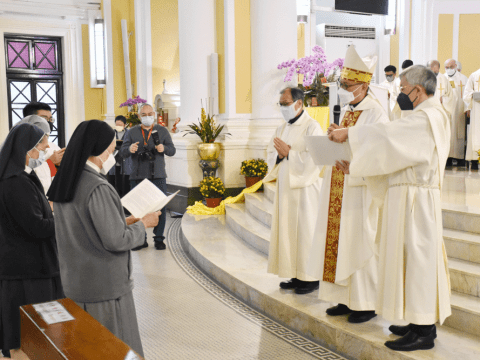Celebrating the consecrated life: joy and thanksgiving…