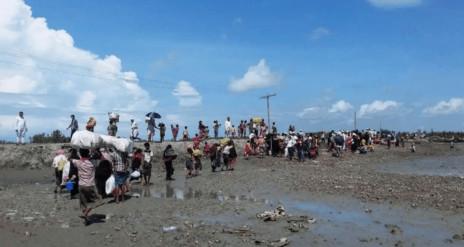 Rohingya refugees demand dignified return to Myanmar Rohingya refugees demand dignified return to Myanmar