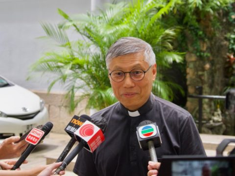 Cardinal-elect Chow says reconciliation in society is on his priority list Cardinal-elect Chow says reconciliation in society is on his priority list