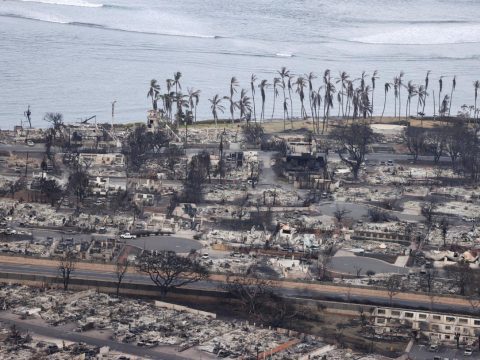 Pope offers prayers for victims of Hawaiian fires