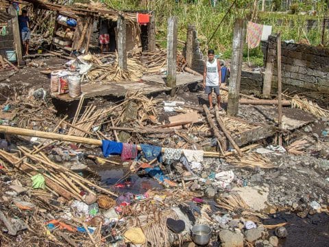 Disastrous consequences of climate change for children