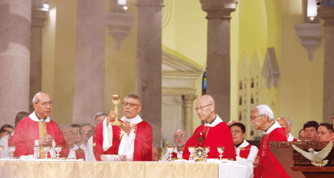 Church should be a healing station on the battlefield of life, Cardinal Chow says