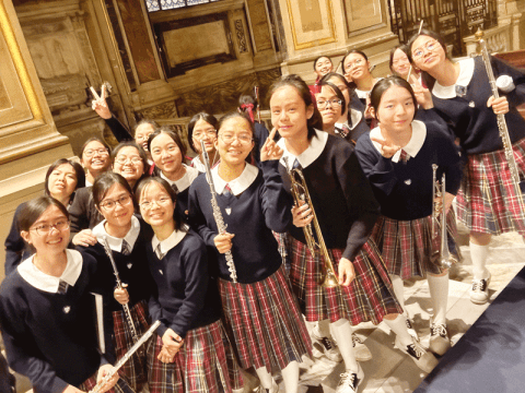 Students from St. Paul’s tour Italy