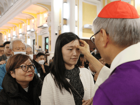 Sacraments of Initiation for 1,400 catechumens in Hong Kong Sacraments of Initiation for 1,400 catechumens in Hong Kong