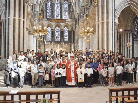 Bishop Ha to visit Hong Kong migrants in the UK