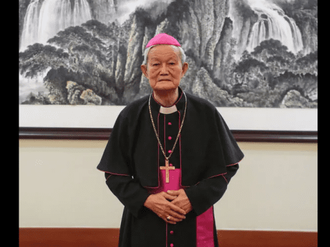 Tianjin bishop formally installed at the age of 95