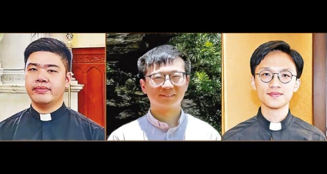 Three diocesan seminarians to be ordained deacon