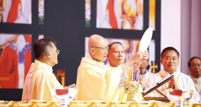 Cardinal Tong concludes Eucharistic Congress in Kaohsiung