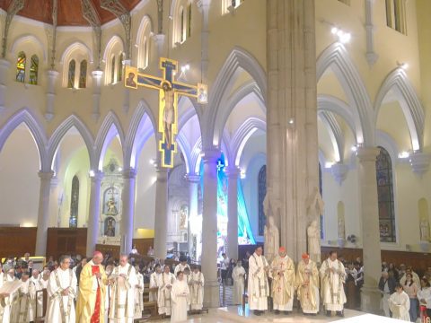 Jubilee Year opening Mass at the Cathedral of the Immaculate Conception in Hong Kong