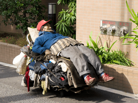 The invisible homeless in Japan