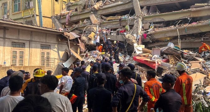 Calls for aid and prayers following 7.7 magnitude quake in Myanmar 
