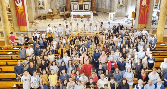 Cardinal Stephen visits Chinese Catholic community in the UK 