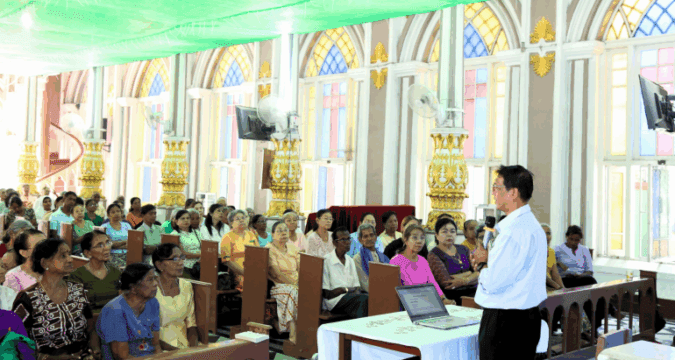 Parish in Mandalay celebrates Jubilee for Families