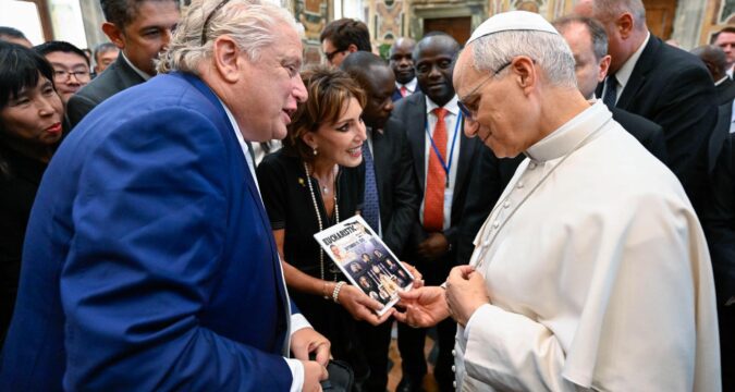 Catholic legislators must help build ‘city of God,’ pope says