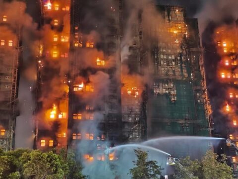 Prayer for the residents of Wang Fuk Court&nbsp;