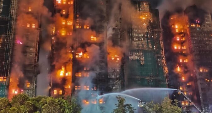 Prayer for the residents of Wang Fuk Court&nbsp;
