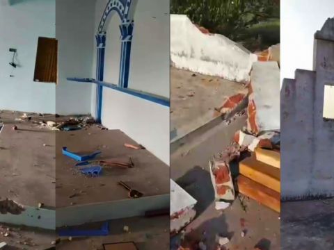 Catholic Church vandalised in eastern India