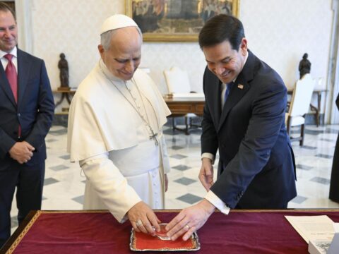 Pope Leo XIV and US secretary of state, discuss Iran war at Vatican 