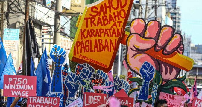 Labour groups cite Magnifica Humanitas in call for Philippine worker protections Labour groups cite Magnifica Humanitas in call for Philippine worker protections