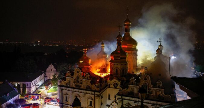 Russian attack on Kyiv cathedral condemned 