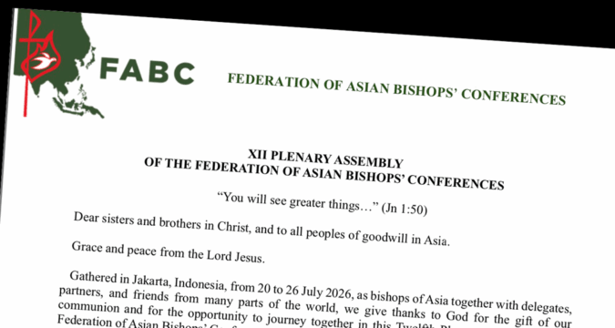 FABC message spotlights unity, dialogue, and renewal following plenary assembly