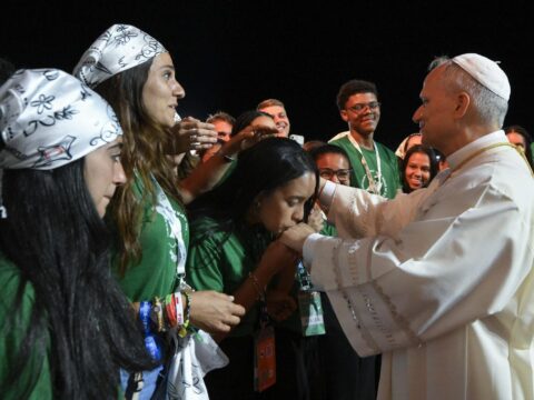 Jesus doesn’t want you to be couch potatoes, pope tells young people