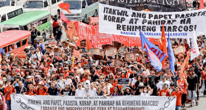 Mixed reception for Marcos’ fifth SONA Mixed reception for Marcos’ fifth SONA