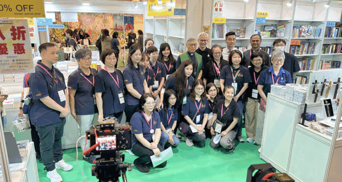 Catholic booths at Hong Kong Book Fair share message of hope
