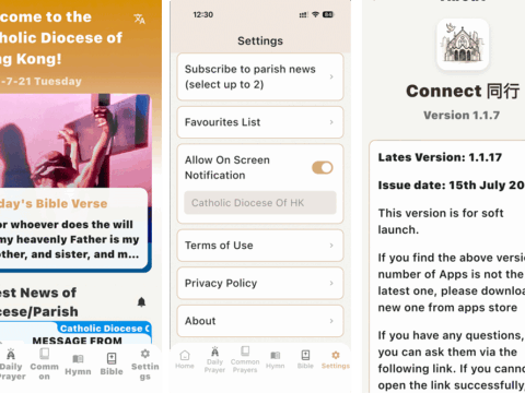Diocese introduces app to connect parishes and support spiritual life