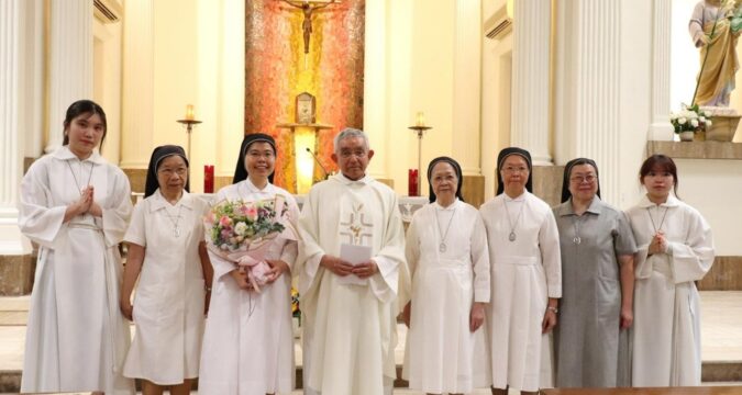 First profession for Canossian sister
