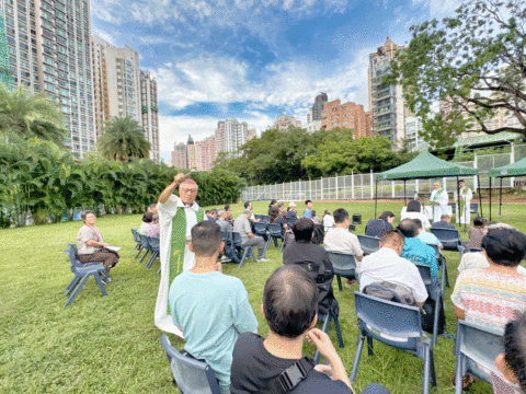 Swords into ploughshares: outdoor Mass calls for ecological conversion